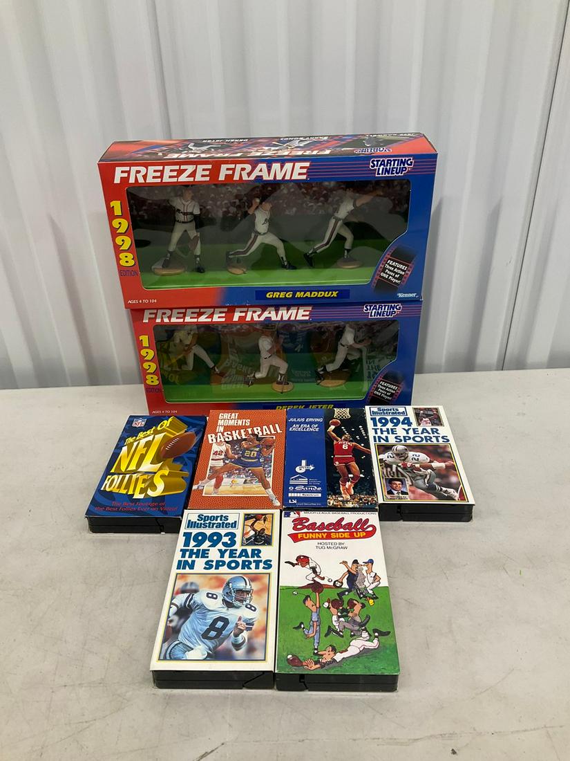 Derek Jeter and Greg Maddox Freeze Frame, and more: Derek Jeter and Greg Maddox Freeze Frame, and more