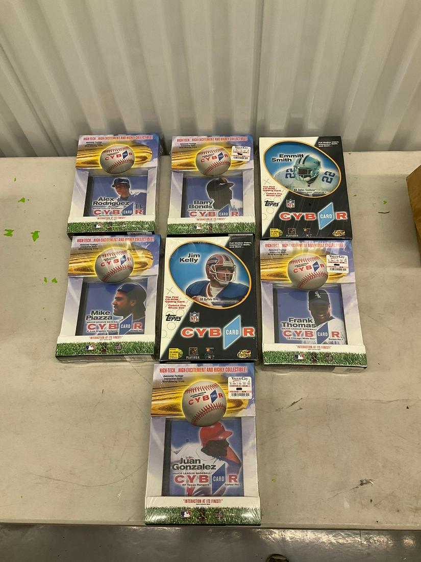 Lot of Major League Baseball CYBR Cards for various players (1 of 1)