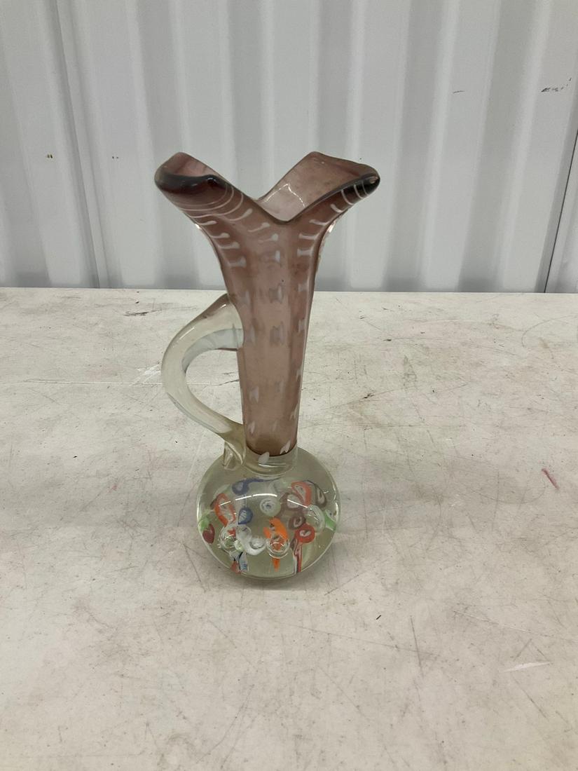 Blown glass decorative vase (1 of 1)
