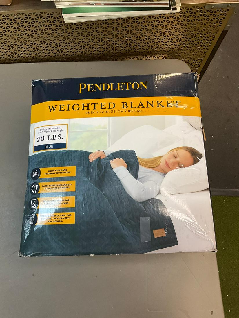 Pendleton Weighted Blanket 20 lbs (1 of 1)