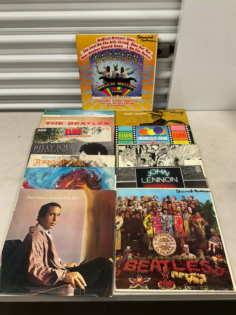 Lot of various records including Frank Sinatra, John Lennon, Elvis and more (1 of 1)