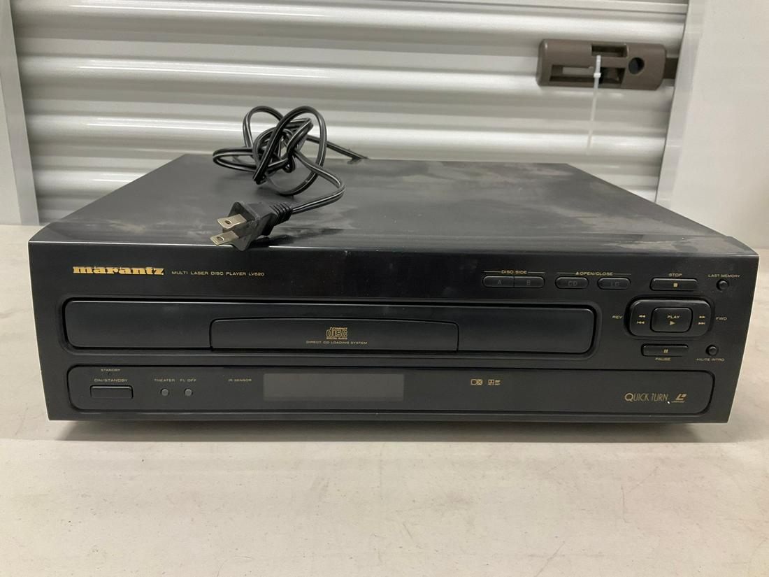Marantz Multi Laser Disc Player LV520 with power cord (1 of 1)