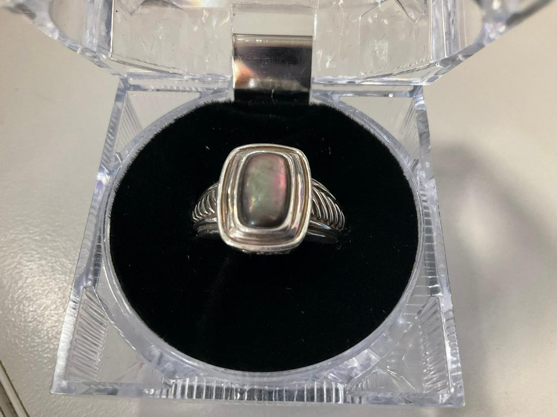 Sterling Moonstone Ring (1 of 1)