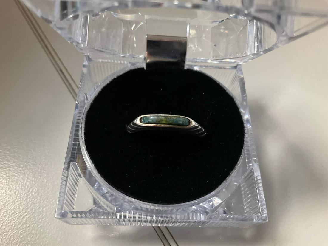 Sterling Jade Ring (1 of 1)