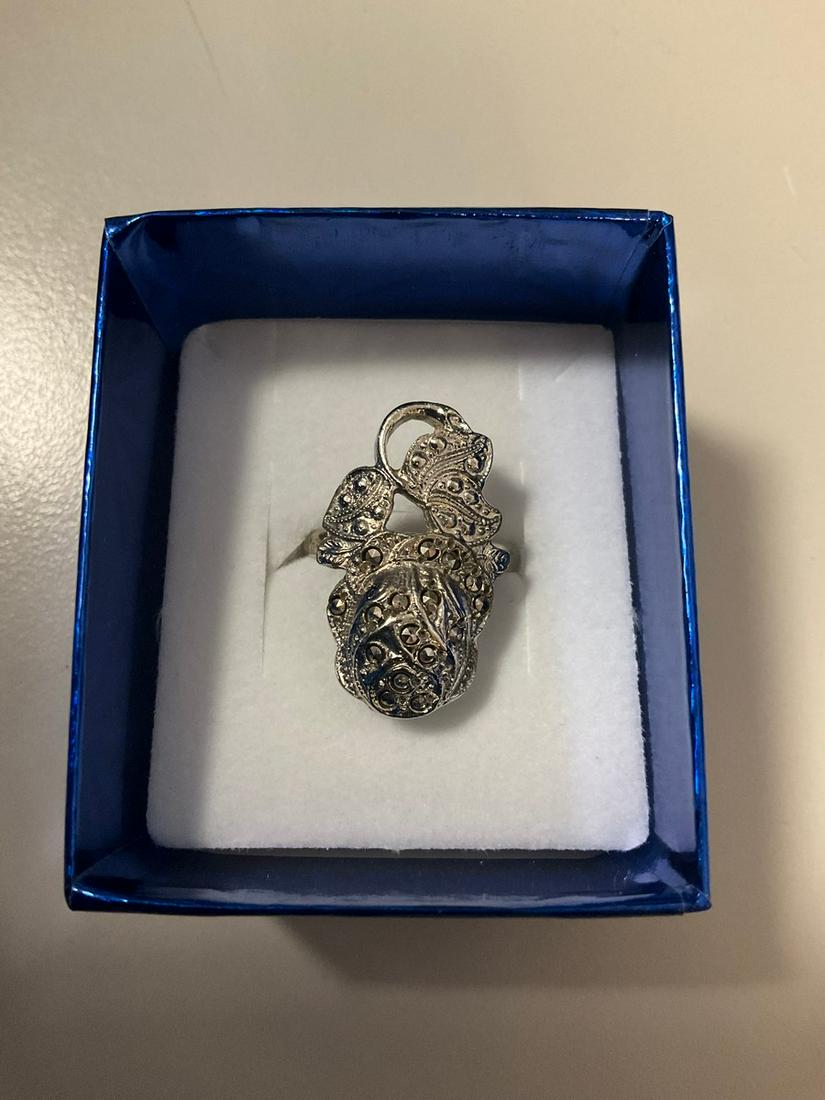 Silver Marcasite Ring: Silver Marcasite Ring