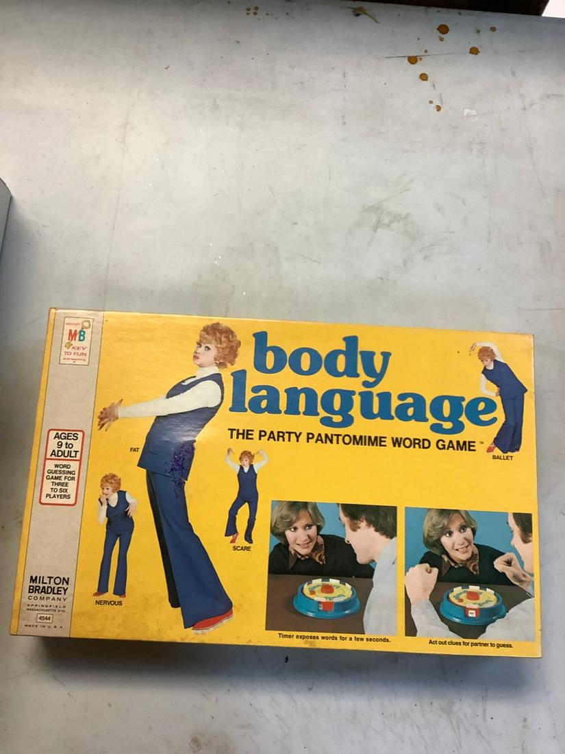 Circa 1960's "Body Language" Board Game (1 of 1)