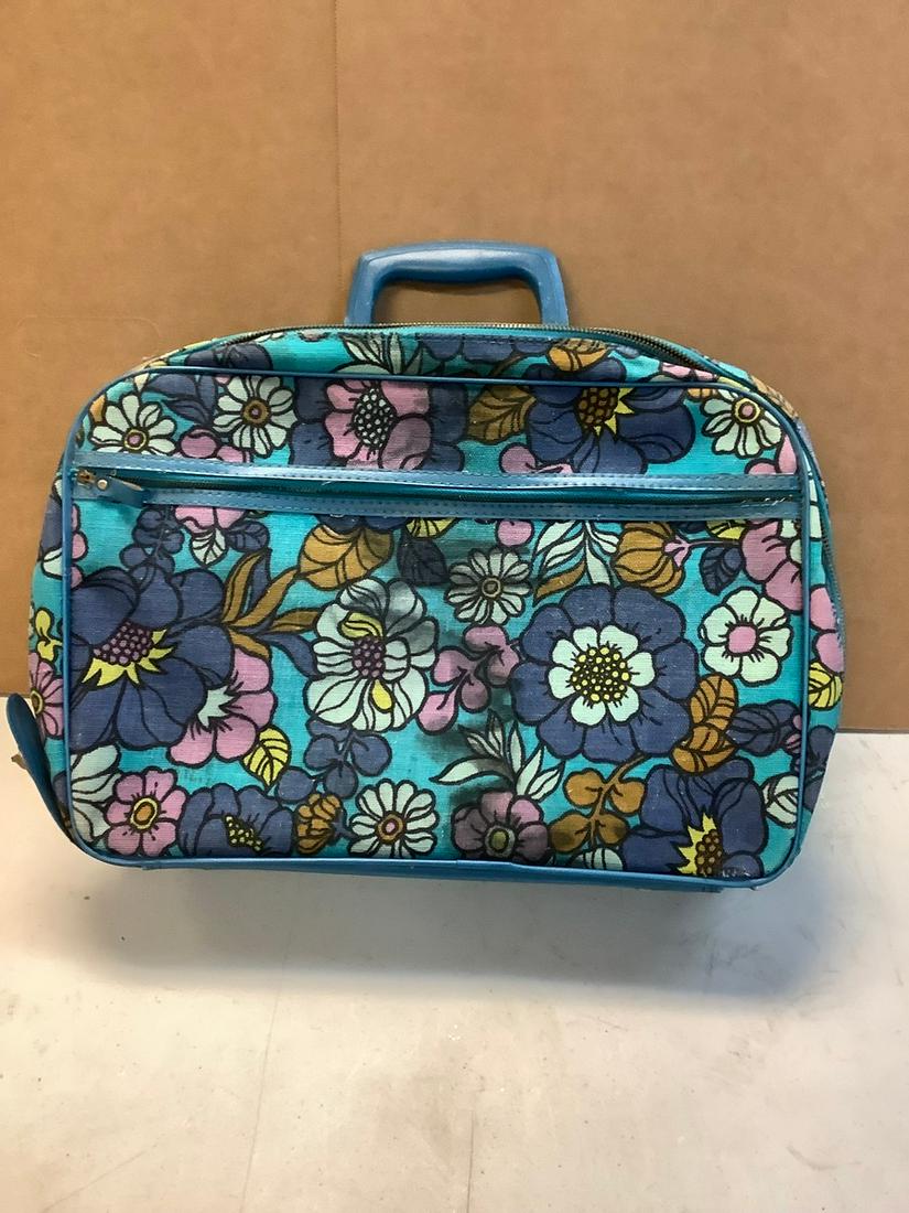 Circa 1960's "Flower Power" Overnight Case (1 of 1)