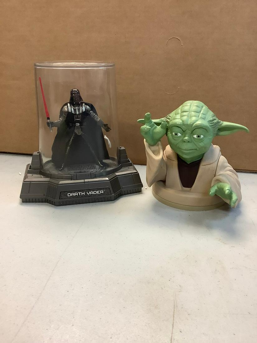 Star Wars Lot Darth Vader and Yoda Tallest 7 in. (1 of 1)