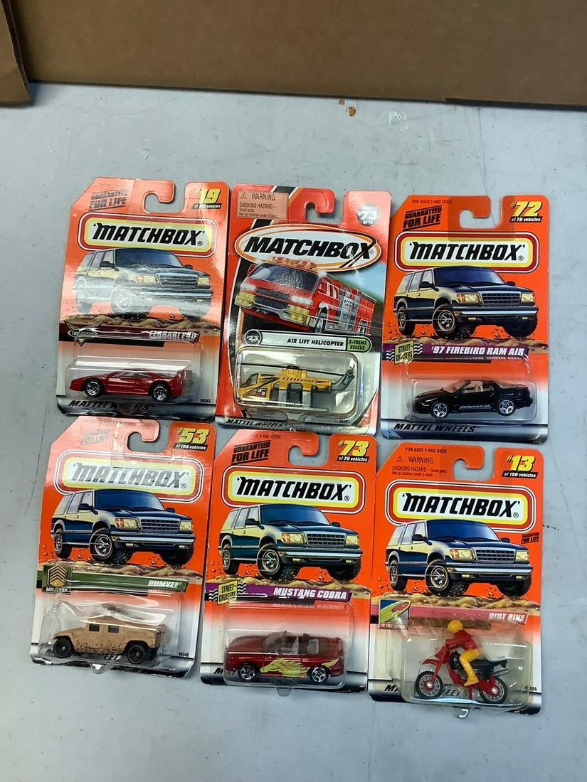 6 Circa 1990's Matchbox Cars N.I.B. (1 of 1)