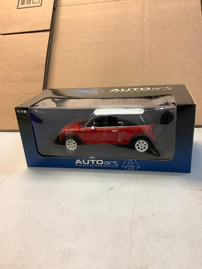 Red "Mini Cooper" Auto Art Performance Model (1 of 1)