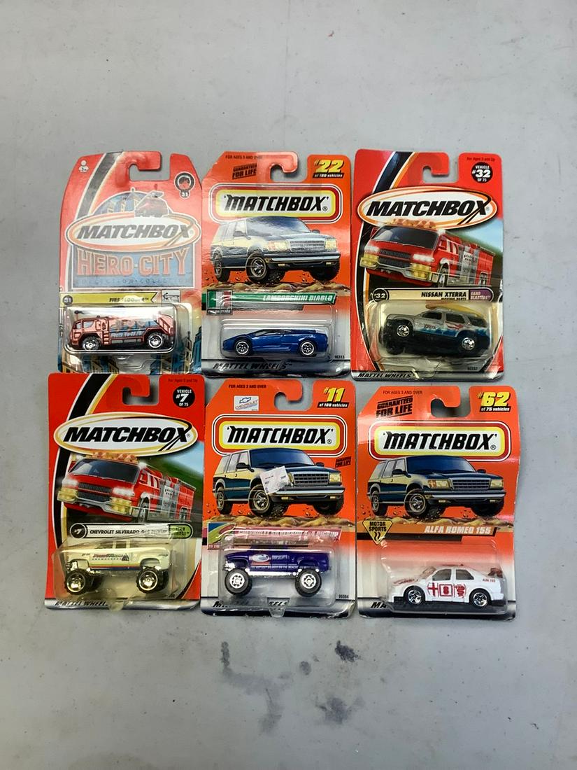 6 Circa 1990's Matchbox Cars N.I.B. (1 of 1)