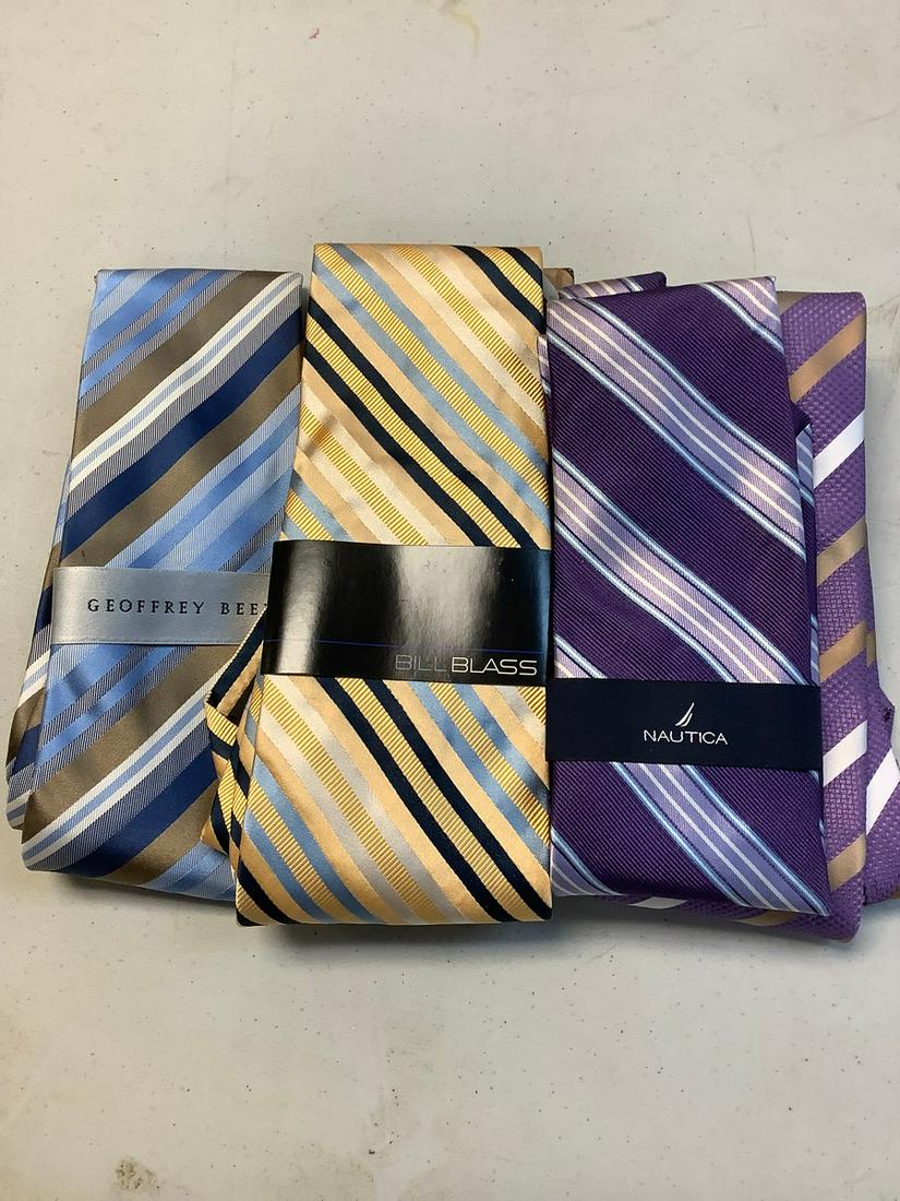 Bill Blass, Geoffrey Beene Silk Ties Some New with Tags (1 of 1)