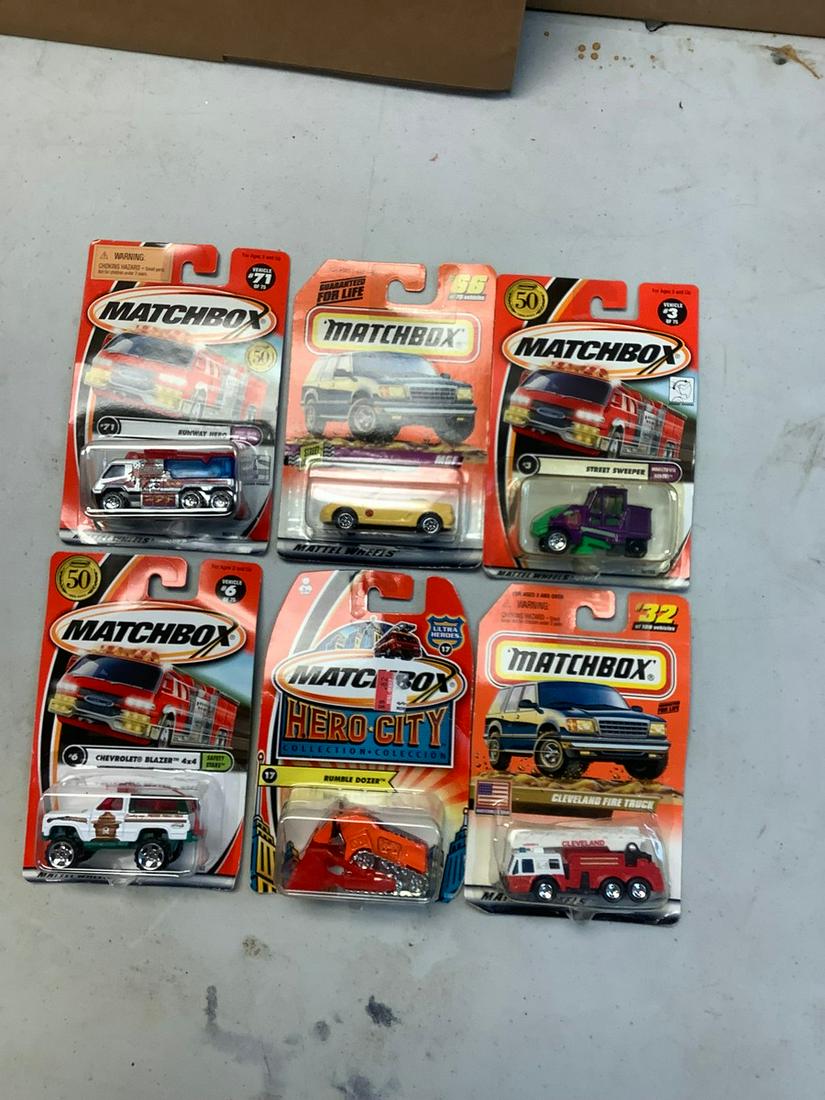 6 Circa 1990's Matchbox Cars N.I.B. (1 of 1)