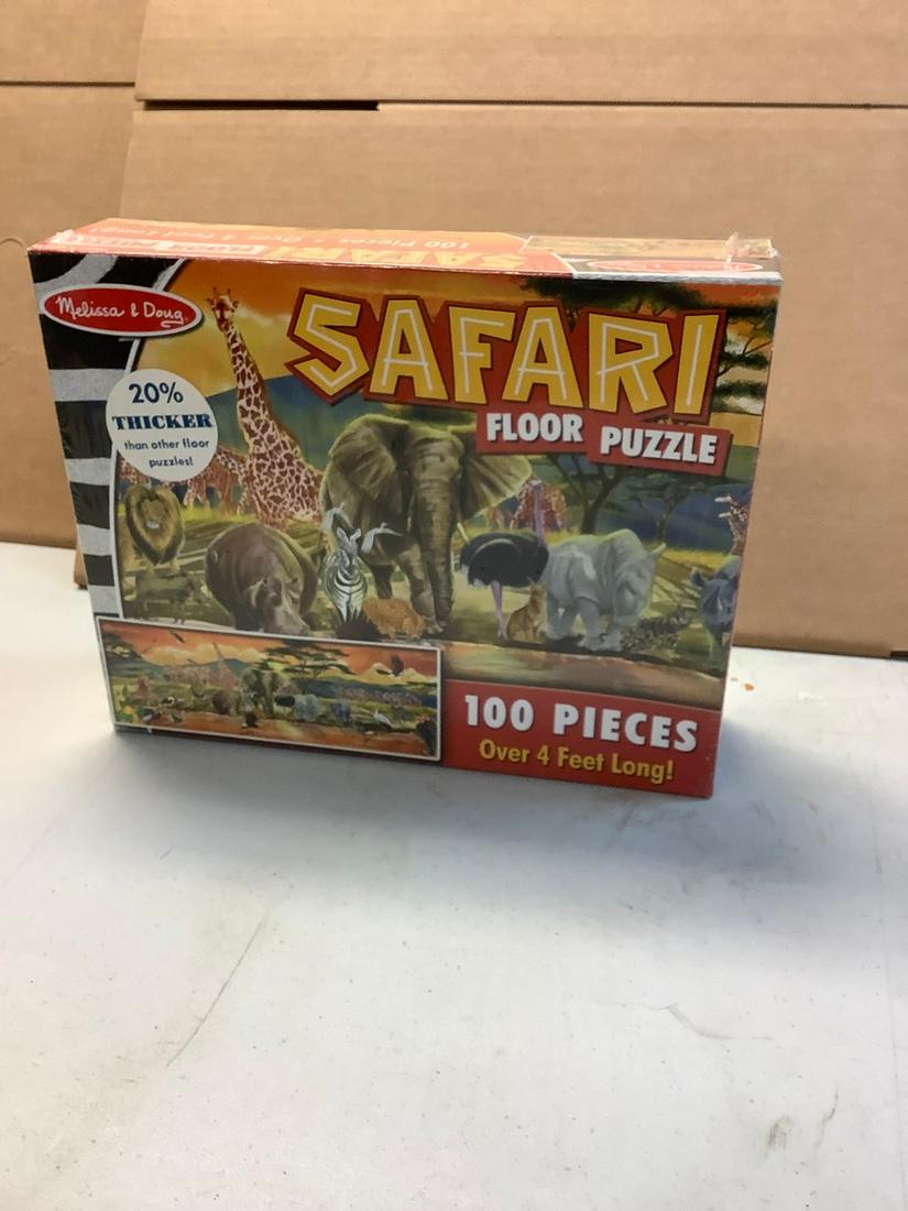 "Melissa & Doug" Safari Floor Puzzle N.I.B.: "Melissa & Doug" Safari Floor Puzzle N.I.B.
