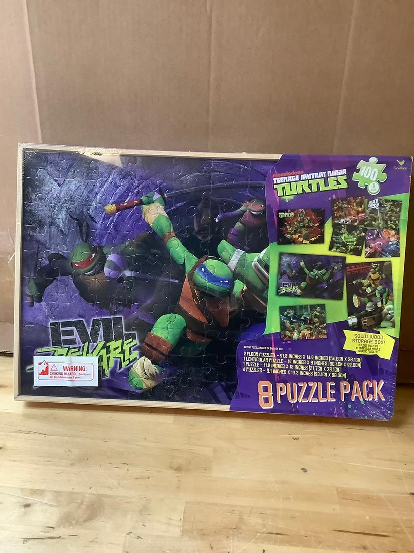 Teenage Mutant Ninja Turtles 8 Puzzles Pack: Teenage Mutant Ninja Turtles 8 Puzzles Pack