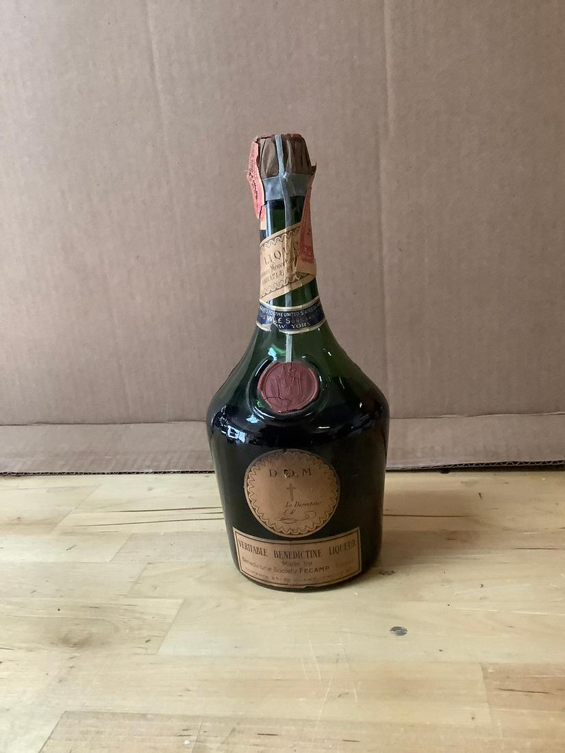 D.O.M. Veritable Benedictine Liqueur 25/32qt. Sealed (1 of 1)
