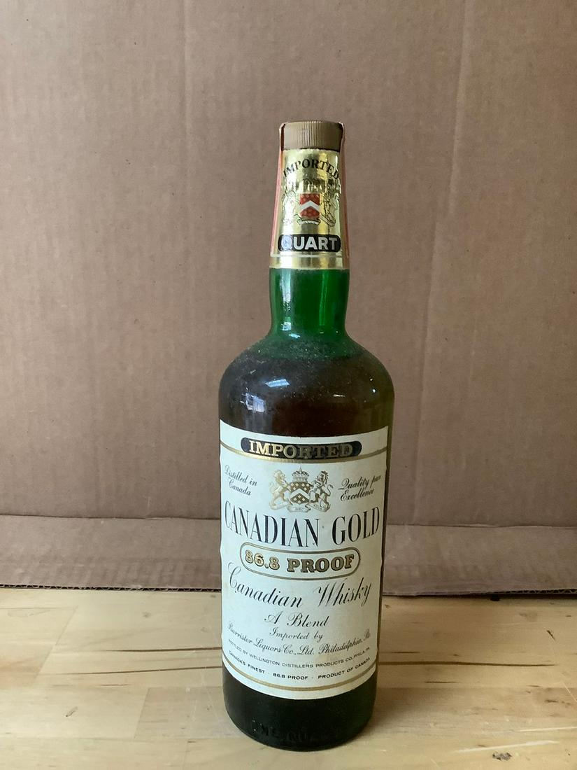 Canadian Gold Canadian Whisky 1qt. Sealed (1 of 1)
