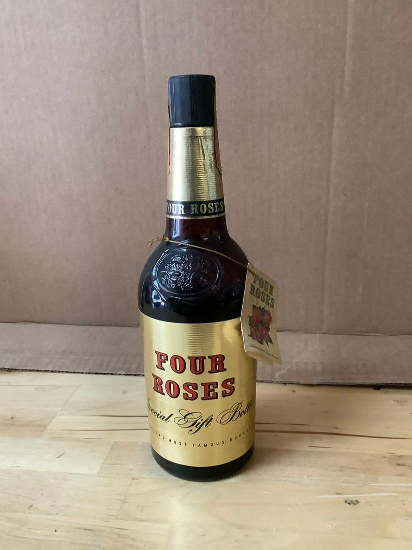 Four Roses Special Gift Bottle Whiskey 4/5qt. Sealed (1 of 1)