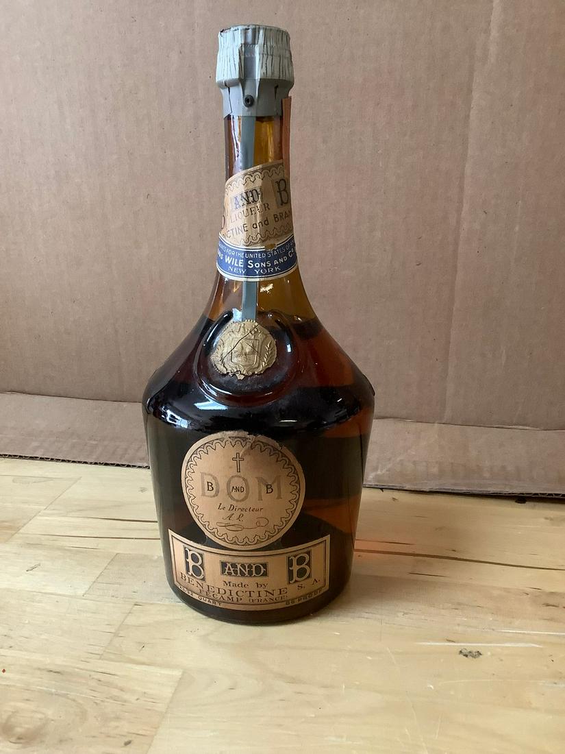 B&B D.O.M. Benedictine Liqueur 23/32qt. Sealed (1 of 1)