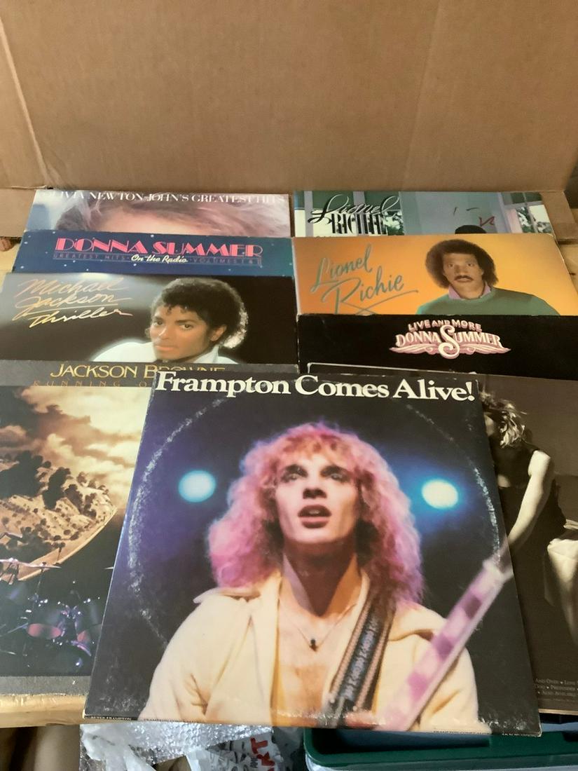 Lot of Albums Including Michael Jackson, Madonna, Peter Frampton, Jackson Browne and More (1 of 1)