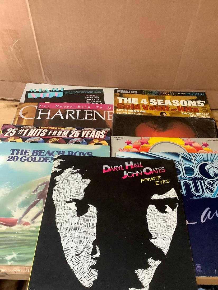 Lot of Albums including The Beach Boys, Hall & Oates, Phil Collins, The 4 Seasons and More (1 of 1)