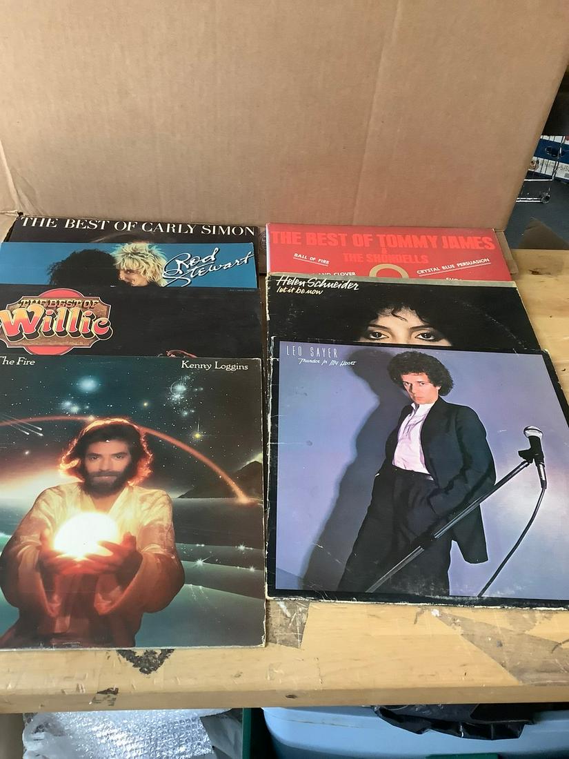 Lot of Albums including Rod Stewart, The Best of Tommy Jeans, Carly Simon, Leo Sayer and More: Lot of Albums including Rod Stewart, The Best of Tommy Jeans, Carly Simon, Leo Sayer and More