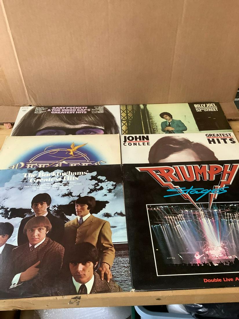 Lot of Albums including Billy Joel, Bee Gees, John Conlee, Gary Puckett and More: Lot of Albums including Billy Joel, Bee Gees, John Conlee, Gary Puckett and More