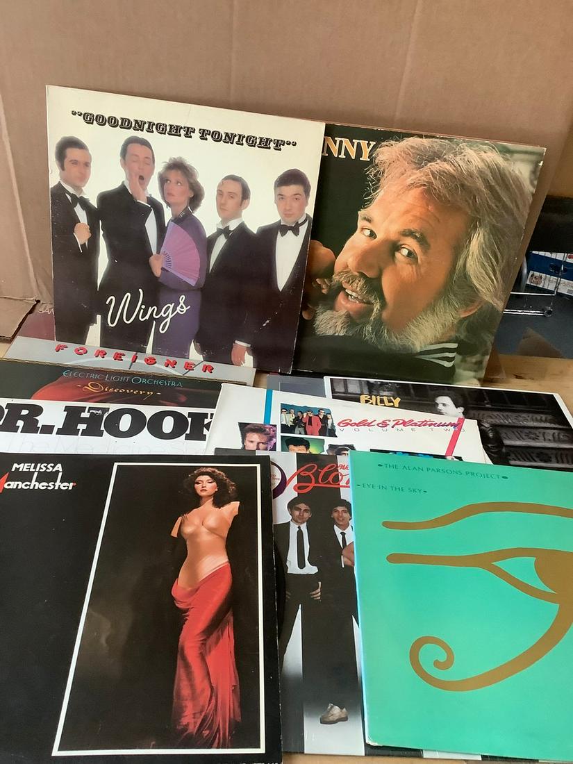 Lot of Albums including REO Speedwagon, Foreigner, The Alan Parson's Project, Billy Joel and More (1 of 1)