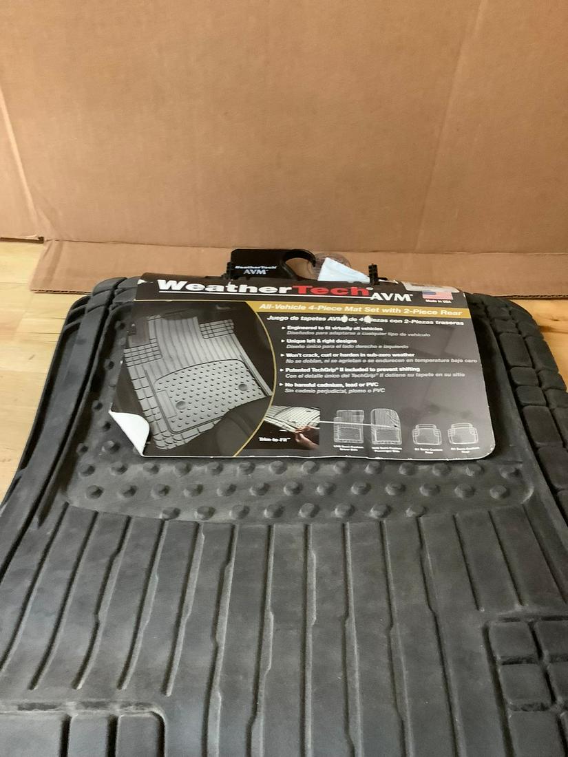 Weather Tech AVM All Vehicle 4 Piece Mat Set with 2 Piece Rear (1 of 1)