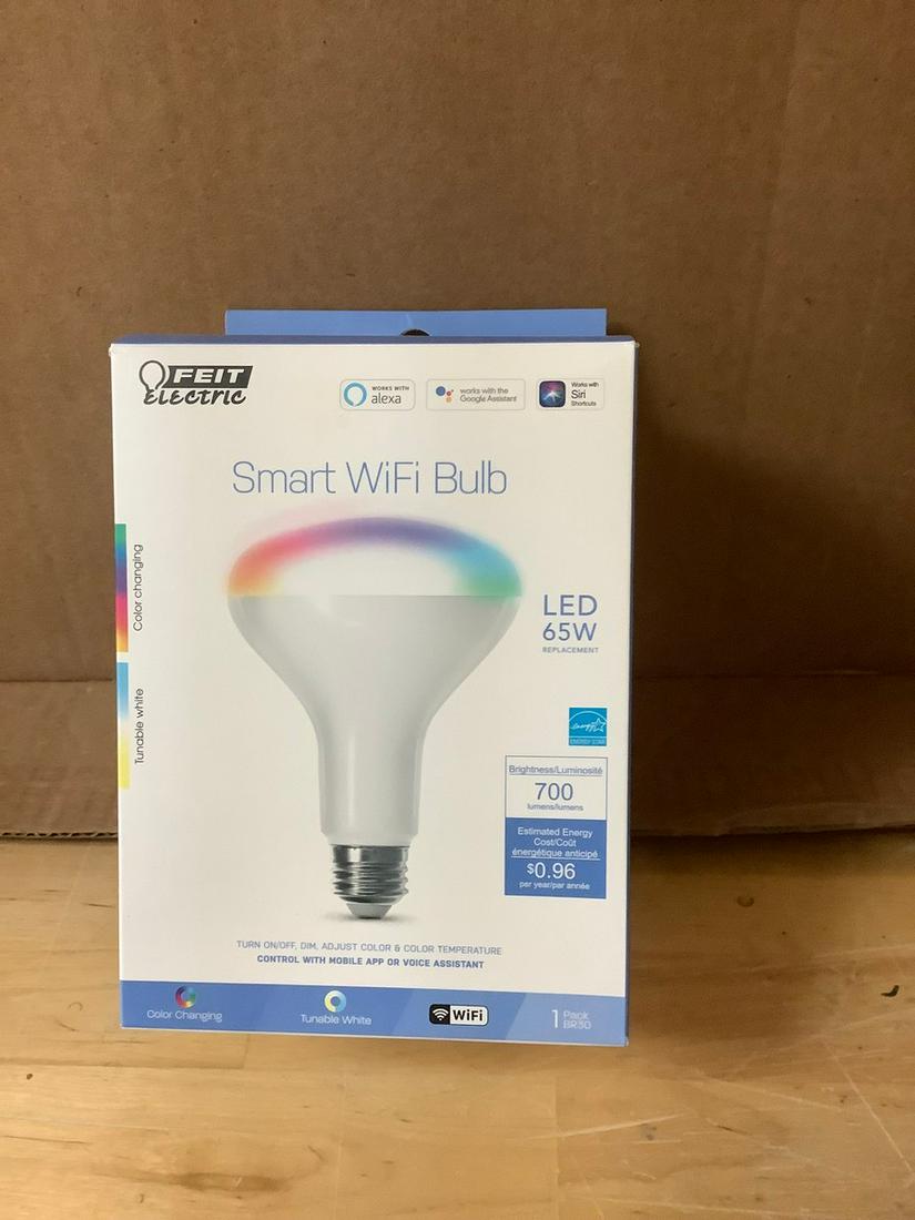 Feit Electric Smart Wifi Bulb LED 65w N.I.B. (1 of 1)