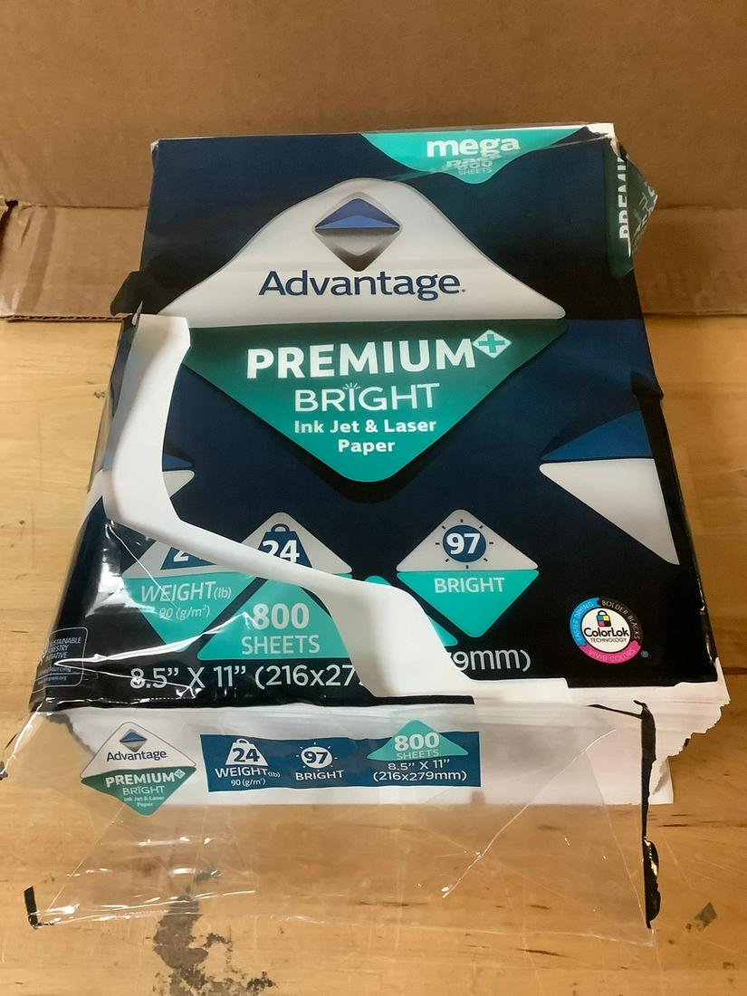 Advantage Premium Bright Mega Pack 800 Sheets 24lb. (1 of 1)
