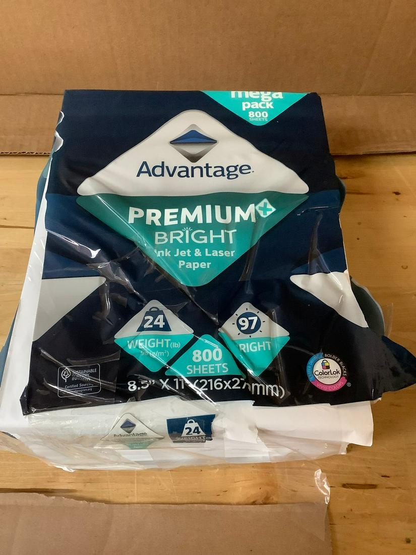 Advantage Premium Bright Mega Pack 800 Sheets 24lb. (1 of 1)