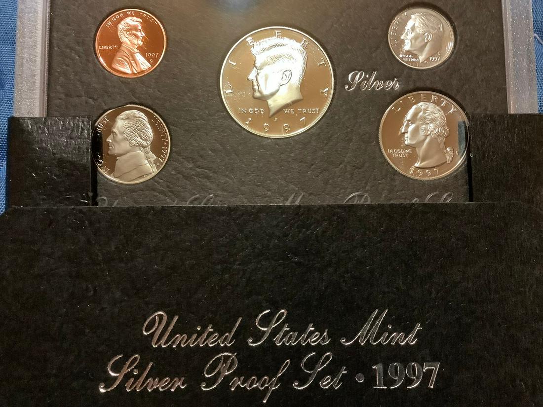 1997 - S Silver proof set (1 of 1)