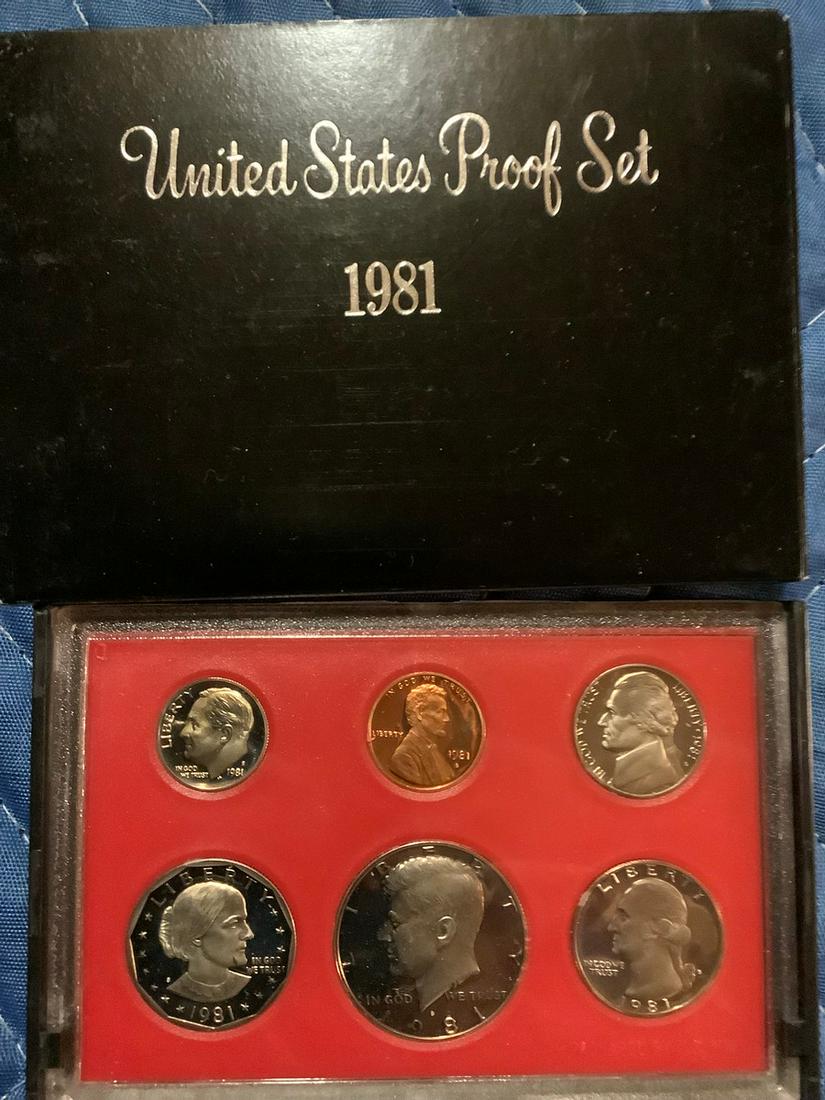 1981 S proof coin set (1 of 1)