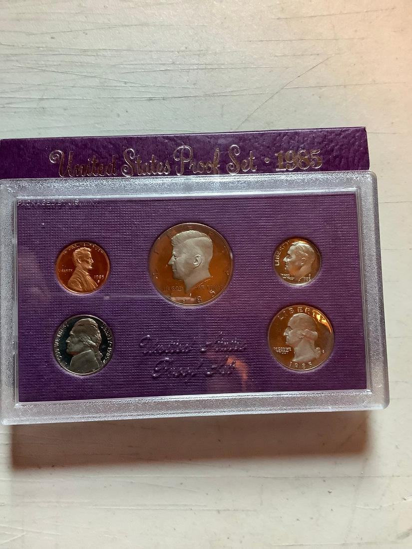 1985 - S United States proof set: 1985 - S United States proof set
