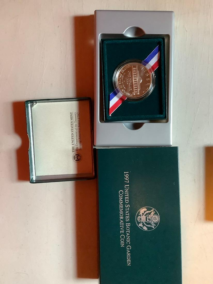 1977 US Botanic Garden Commemorative Coin Silver dollar (1 of 1)