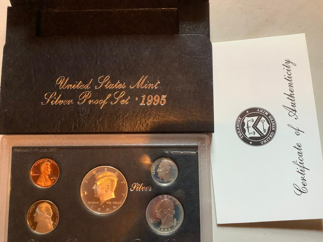 1995 - S Silver Proof Set (1 of 1)