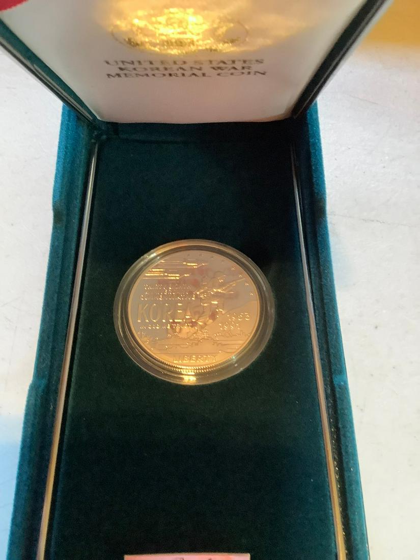 1991 Korean War Memorial Coin - 1 ounce silver: 1991 Korean War Memorial Coin - 1 ounce silver