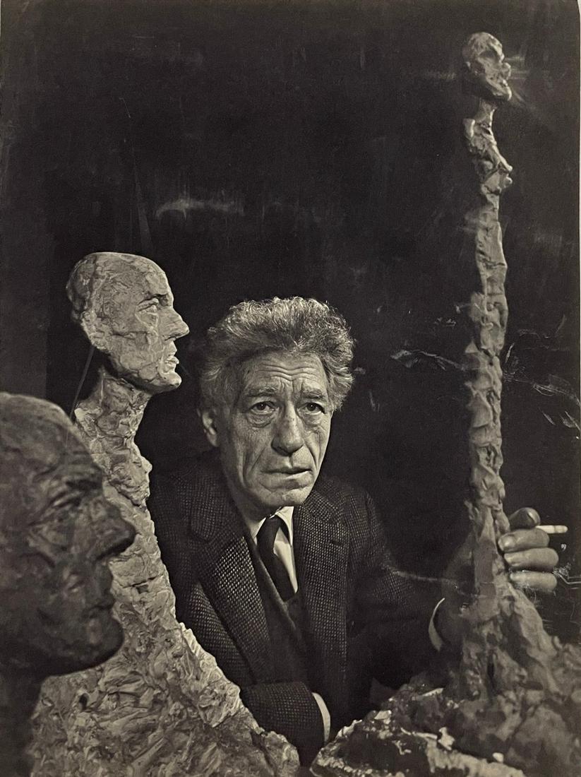 Yousuf Karsh - Alberto Giacometti: YOUSUF KARSH (1908-2002) Alberto Giacometti, 1960s Photo-gravure 9" x 12"