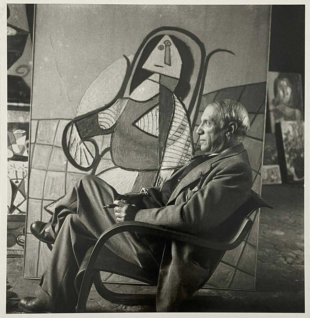Cecil Beaton - Pablo Picasso, 1932: CECIL BEATON(1904-1980) Pablo Picasso Paris, 1932 Print in Colors 10.25 x 10.5 inches