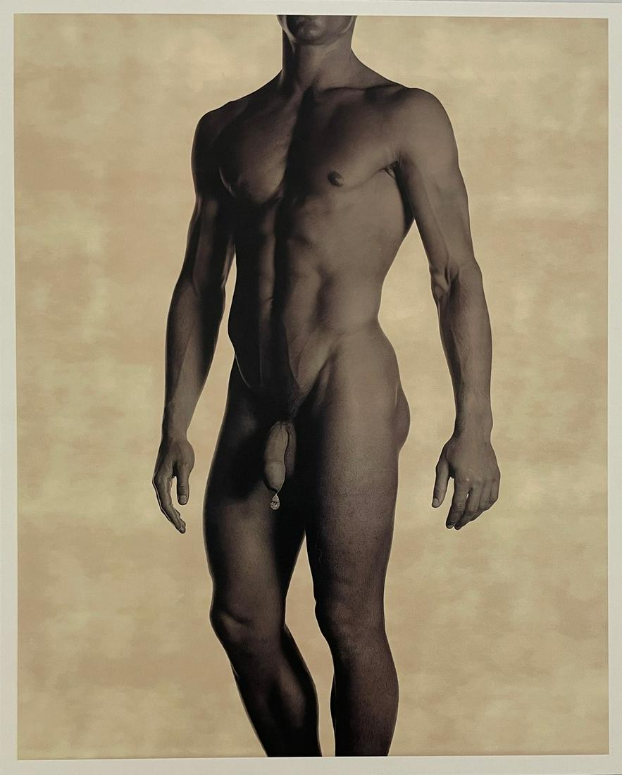 Karl Lagerfeld - Timo (Nautral): KARL LAGERFELD (1933-2019) Timo (Nautral) Print in Colors 11 1/2" x 14"