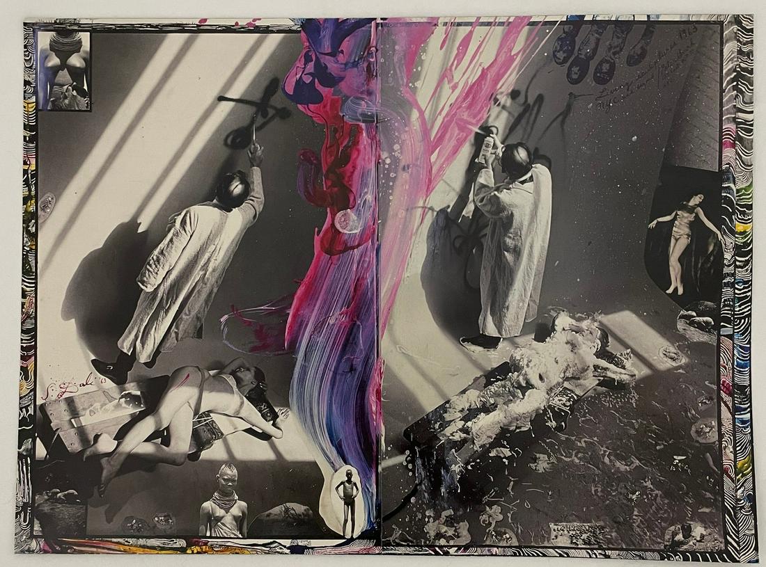 Peter Beard - Untitled - Colored Print: PETER BEARD (1938-2020) Untitled Colored Print 13 3/4" x 19 1/2"