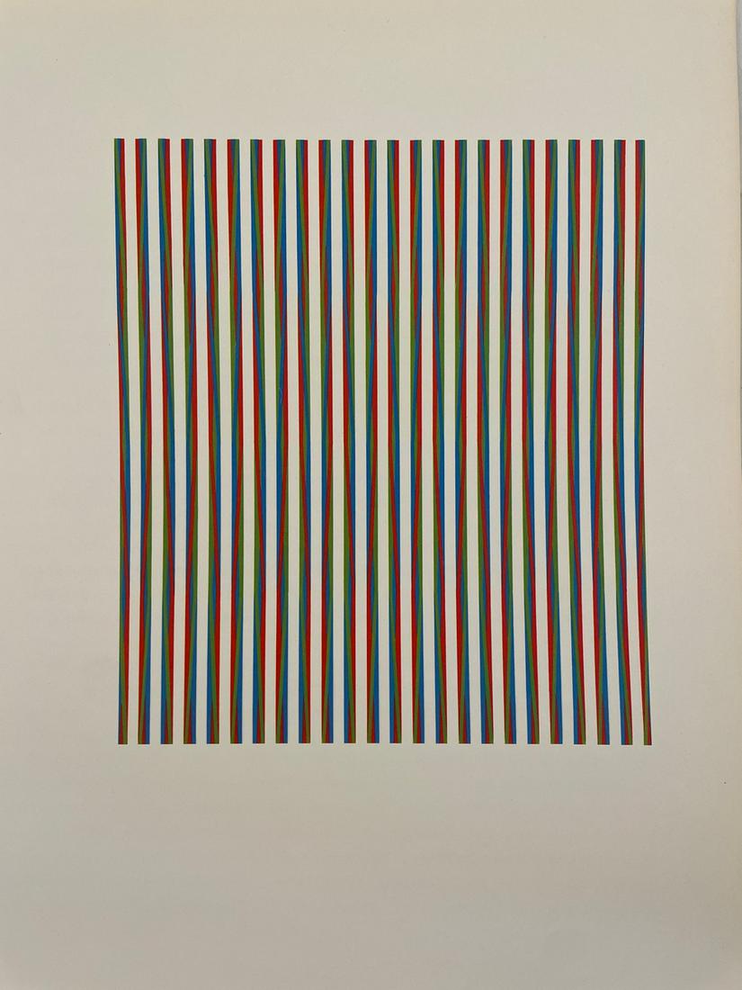 Bridget Riley - Zing I, 1971: BRIDGET RILEY (B. 1931) Zing I, 1971 7" x 6 1/2"
