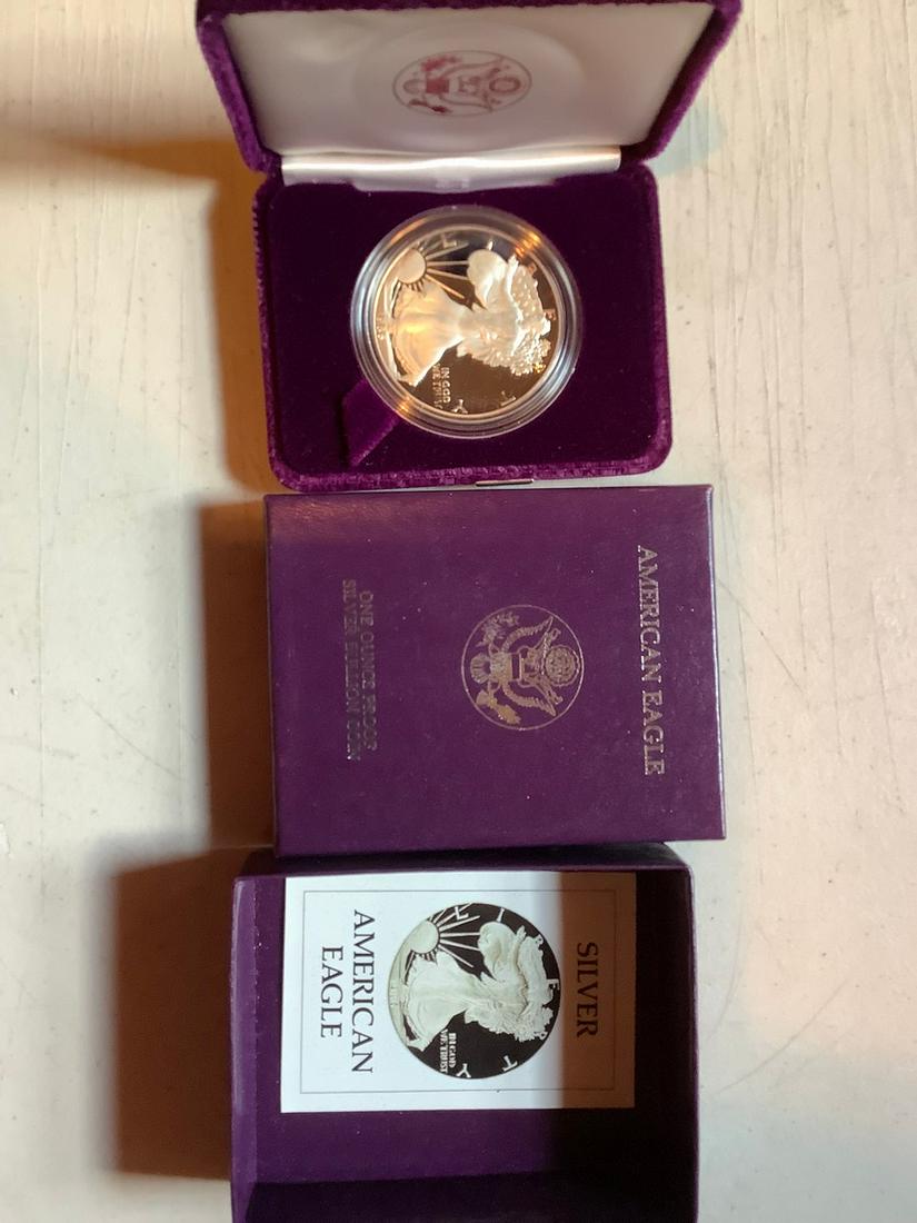 1986 - S Proof American Eagle Silver Coin: 1986 - S Proof American Eagle Silver Coin