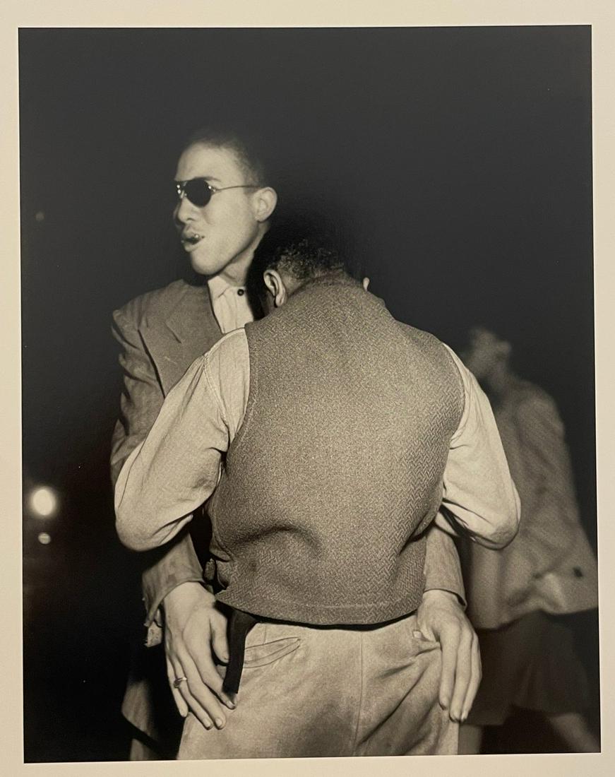 Gordon Parks - Untitled, 1948: GORDON PARKS (1912-2006) Untitled, Harlem, New York, 1948 Print in Colors 7" x 8 3/4" Gordon Parks was a self-taught photographer, writer, composer, and filmmaker. Parks is remembered as the first Afr