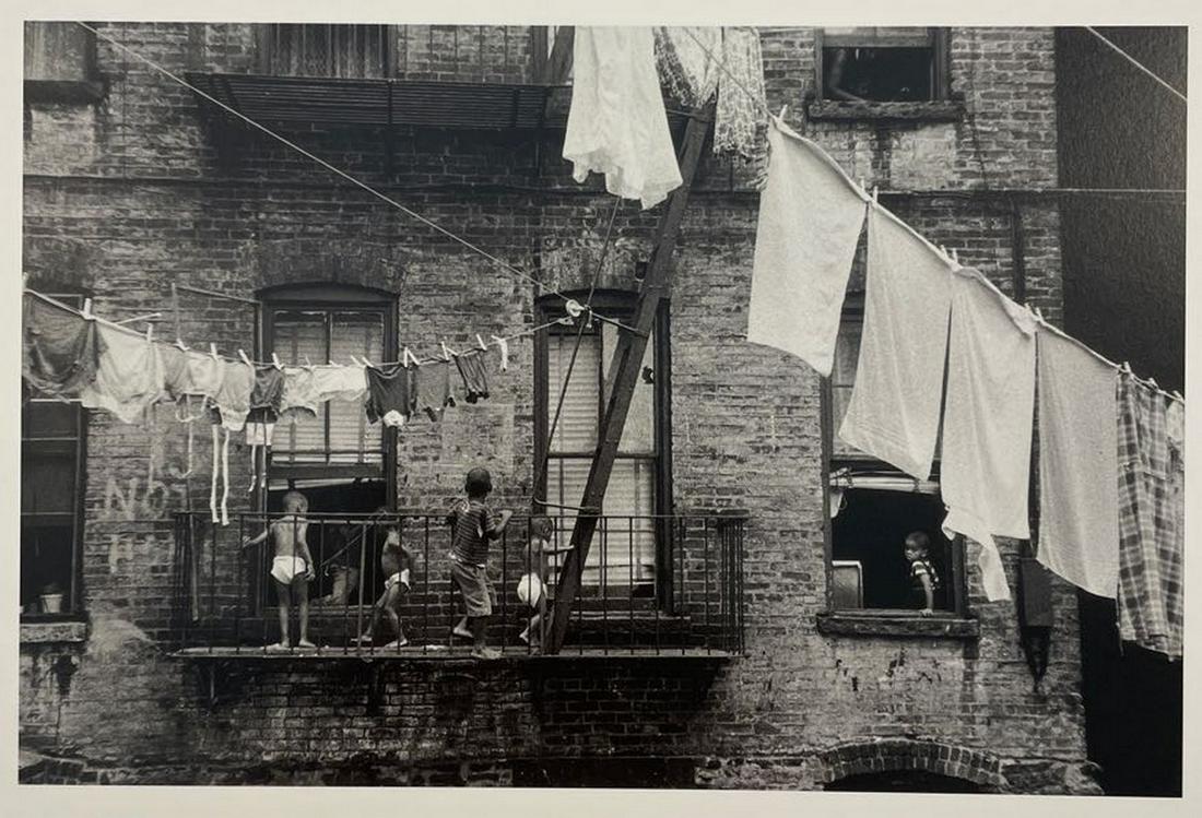 Bruce Davidson - New York City, 1962: BRUCE DAVIDSON (B. 1933) New York City, 1962 Print in Colors 6 1/2" x 9 3/4" Bruce Davidson is an American photographer known for capturing images of communities and individuals living on the fringes