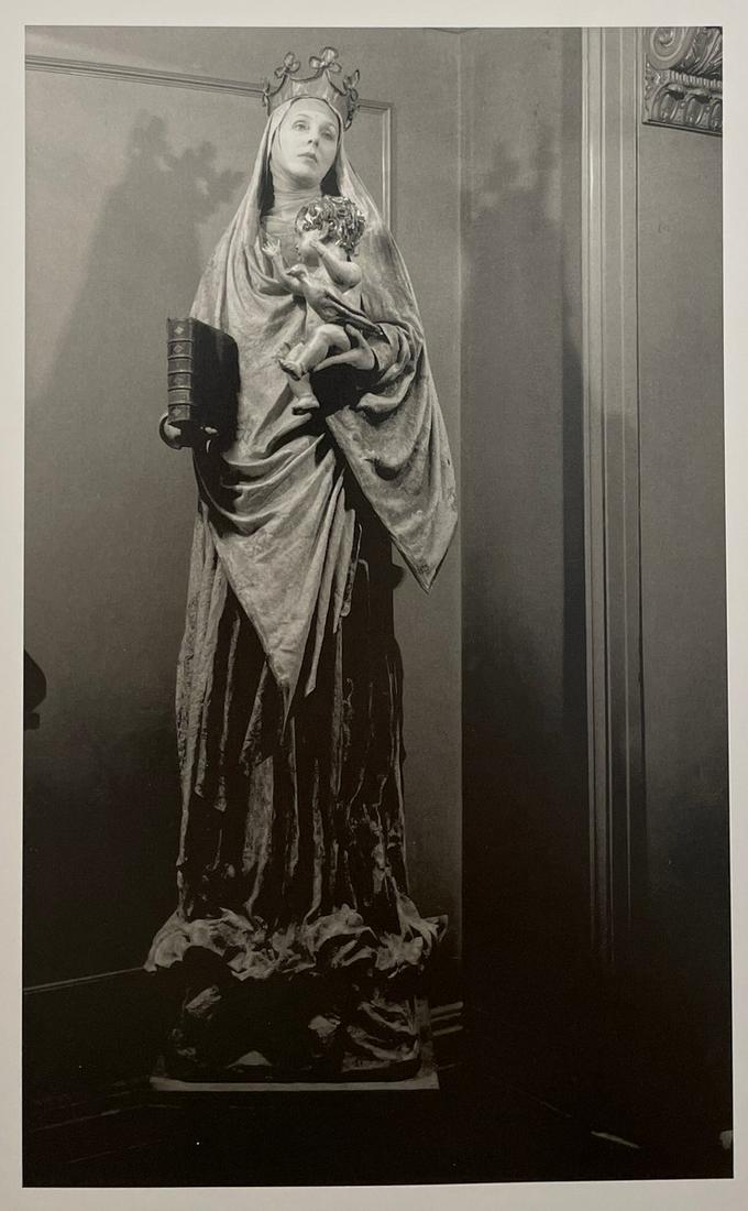 Cecil Beaton - Lady Diana Cooper, 1930: CECIL BEATON (1904-1980) Lady Diana Cooper as the Madonna in The Miracle, costume designed by Oliver Messel, 1930 Print in Colors 5 1/2" x 9" Cecil Beaton was a British photographer and designer best