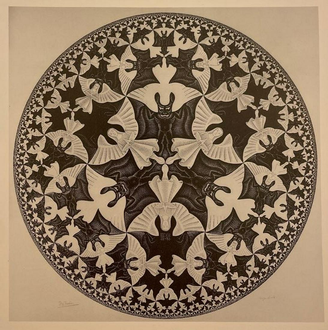 M.C. Escher - Circle Limit IV, 1960 (1 of 1)