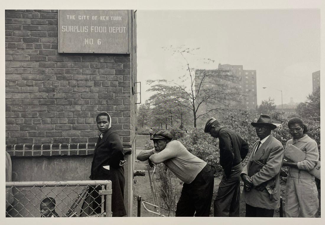 Bruce Davidson - New York City, 1962: BRUCE DAVIDSON (B. 1933) New York City, 1962 Print in Colors 6 1/2" x 9 3/4" Bruce Davidson is an American photographer known for capturing images of communities and individuals living on the fringes