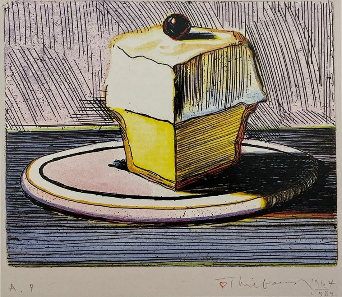Wayne Thiebaud - Lemon Meringue, 1989 (1 of 1)